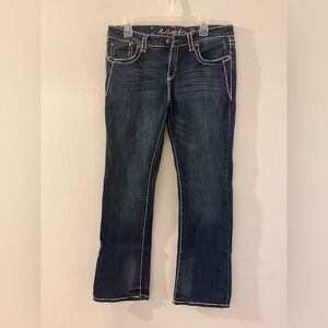 L.A. Idol Dark Blue Boot Cut Jeans